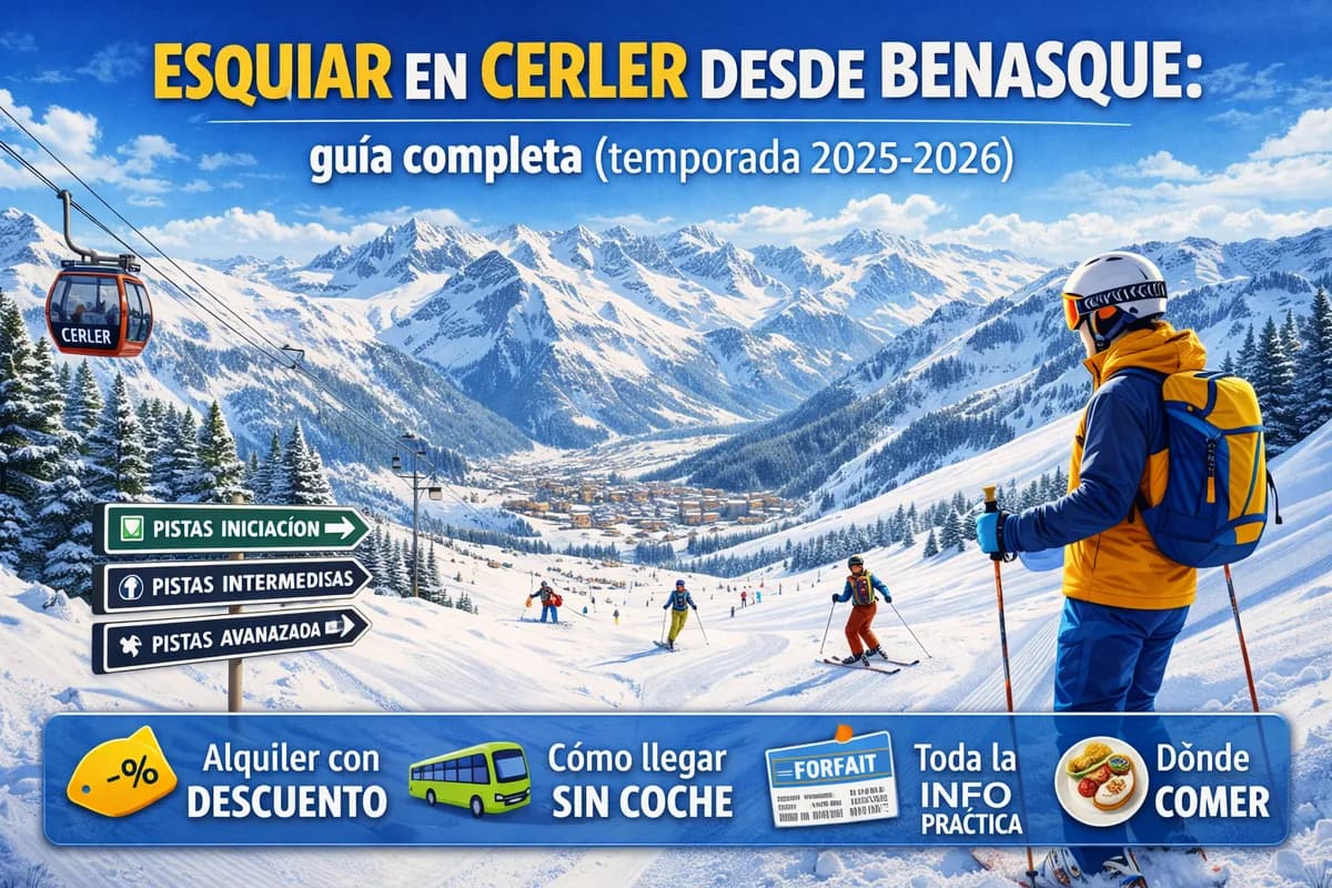 Esquiar en Cerler desde Benasque: guía temporada 2026-2027 Esquiar en Cerler desde Benasque: guía temporada 2026-2027